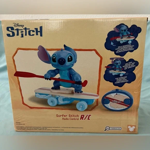 Jada Toys Disney Surfer Stitch Radio Control - Picture 3 of 8